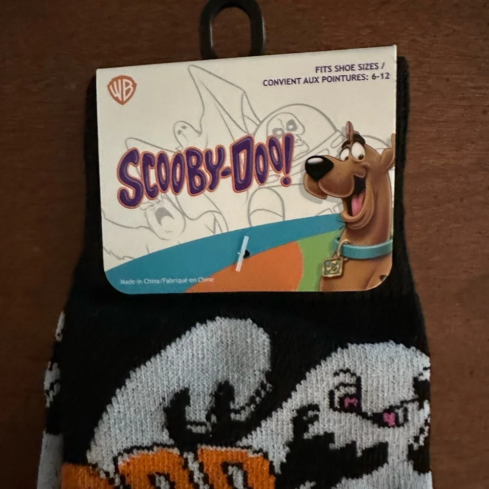 🌵3/$15 Scooby Doo Scary Boo Halloween Ghost socks ( see description)